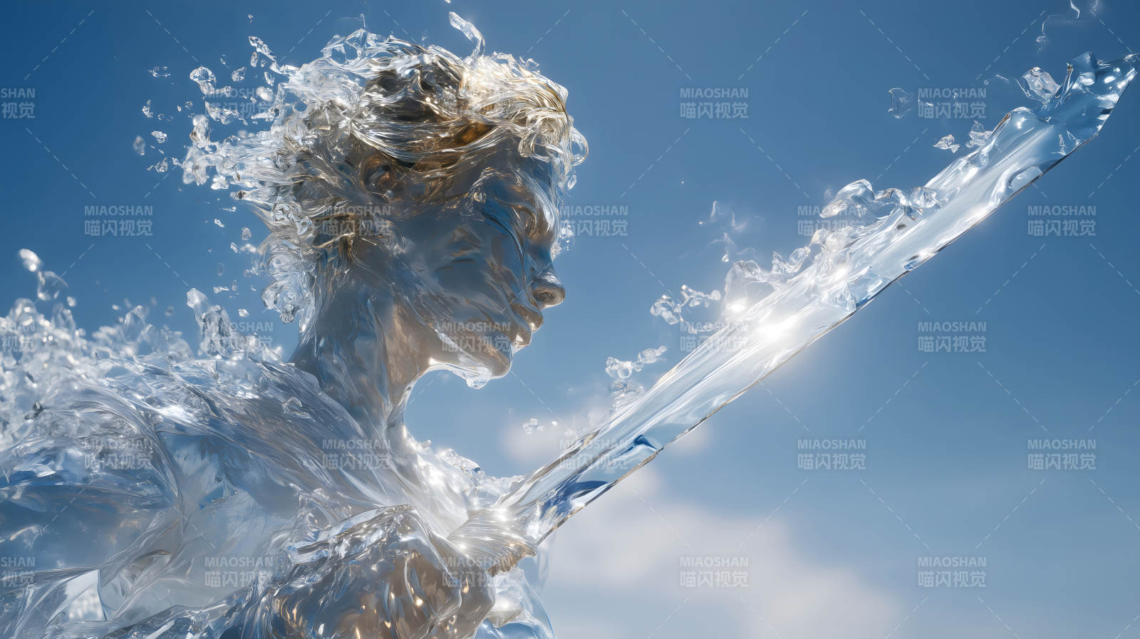 水之女神揮舞利劍征戰(zhàn)四方-圖片