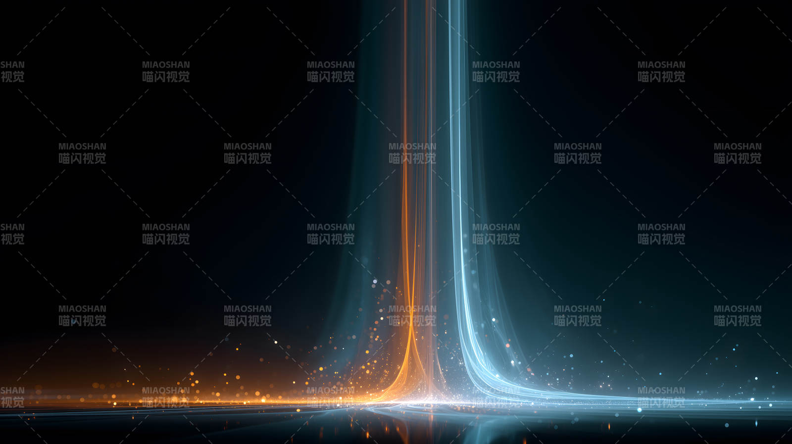 光影線條交織抽象藝術(shù)-圖片