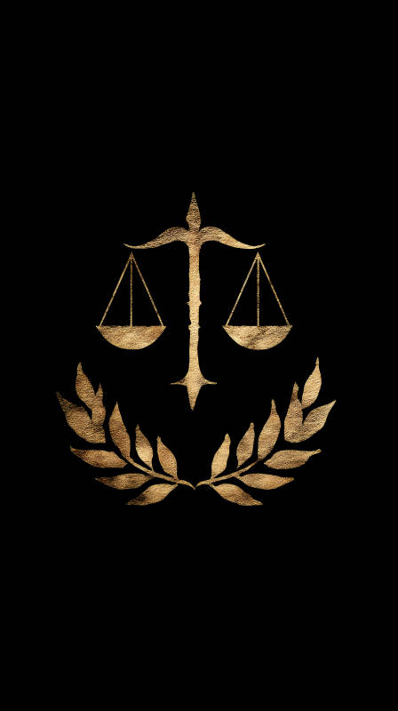 金色天平與橄欖枝-圖片