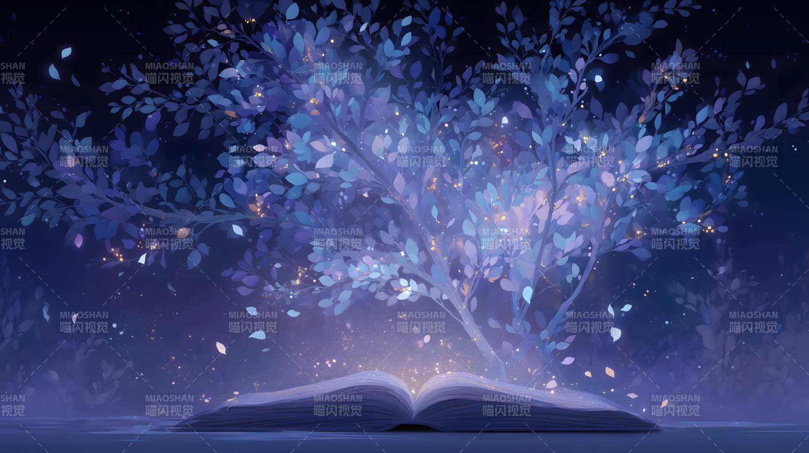 梦幻树与魔法书-图片