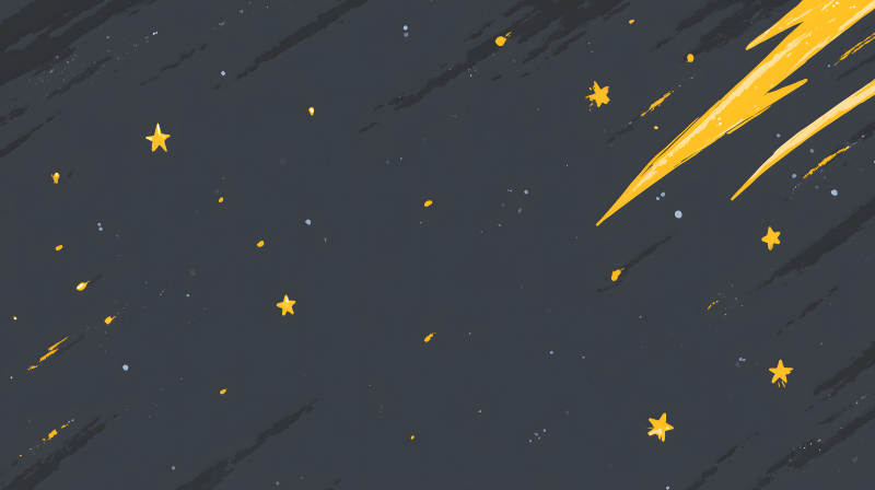 星空流星背景圖-圖片