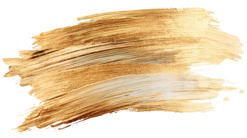 金色筆刷質感抽象背景-圖片