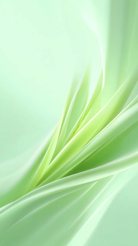 抽象的綠色葉片藝術設計-圖片