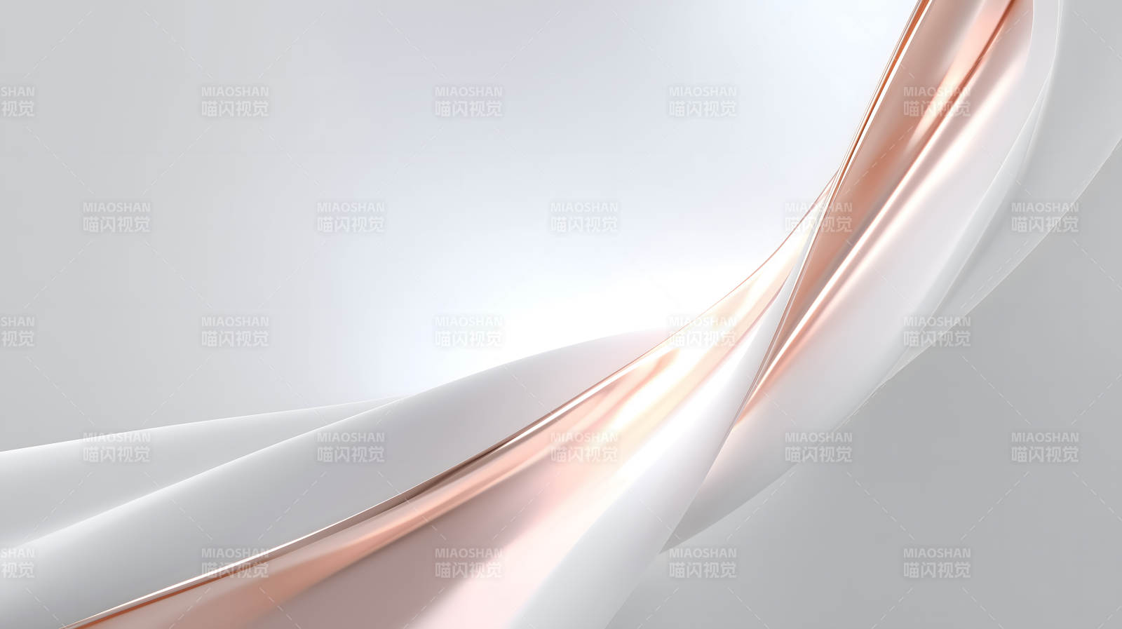 抽象絲帶金屬光澤設計-圖片