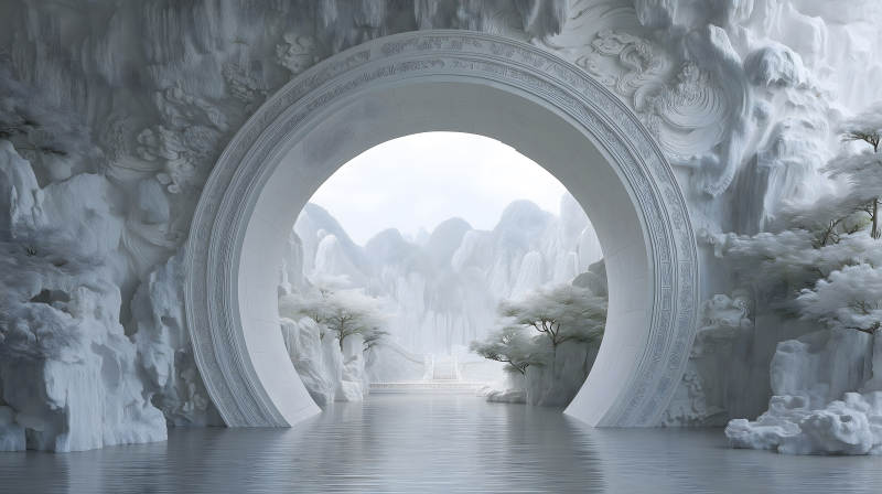 夢幻仙境門戶景觀-圖片