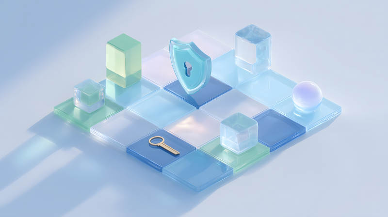 抽象安全概念設計圖-圖片