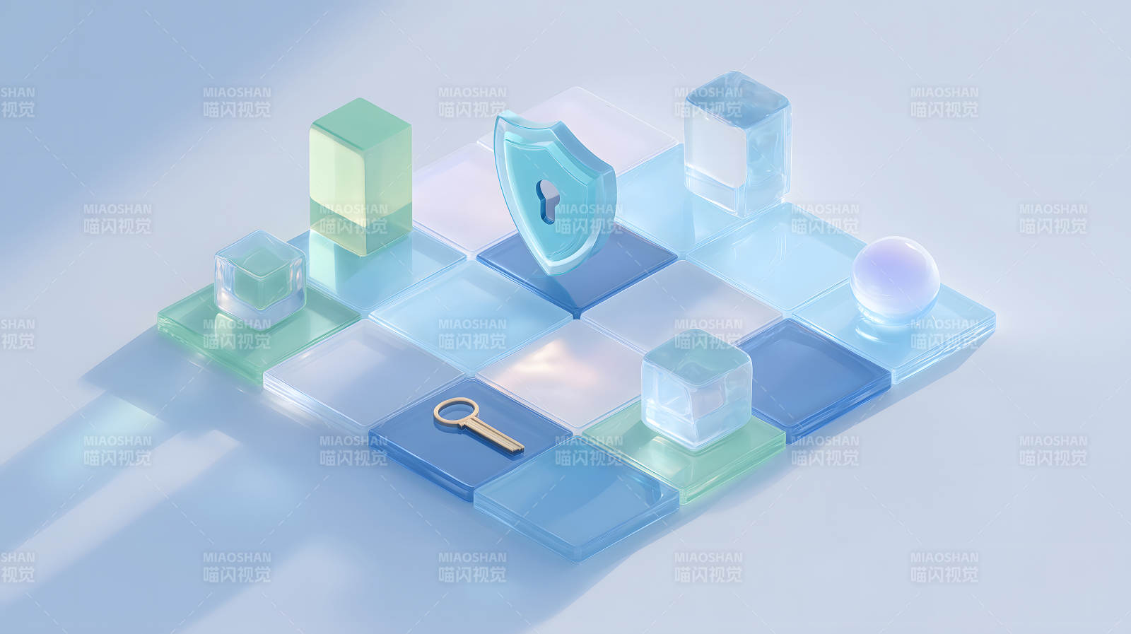 抽象安全概念设计图-图片