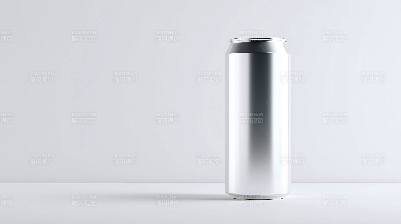 純色飲料罐設計簡約風格-圖片