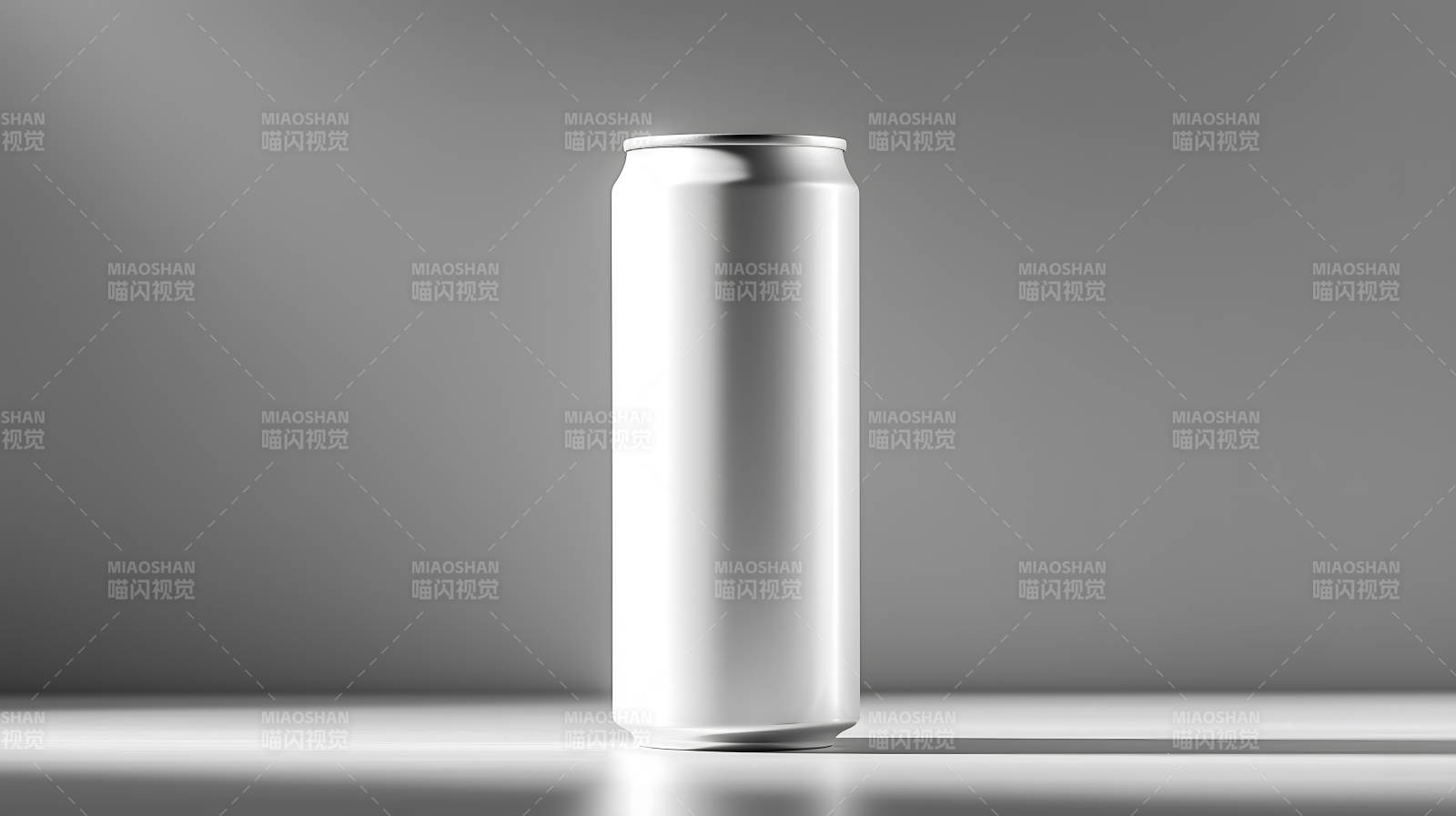 纯色饮料罐简约设计-图片