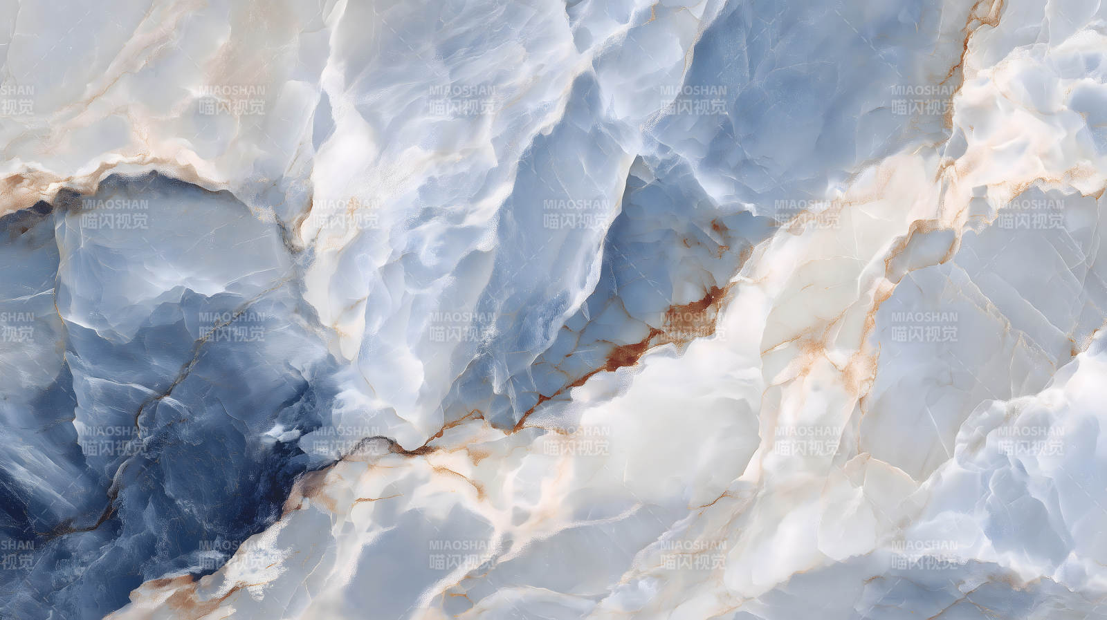 蓝白相间的纹理背景图-图片