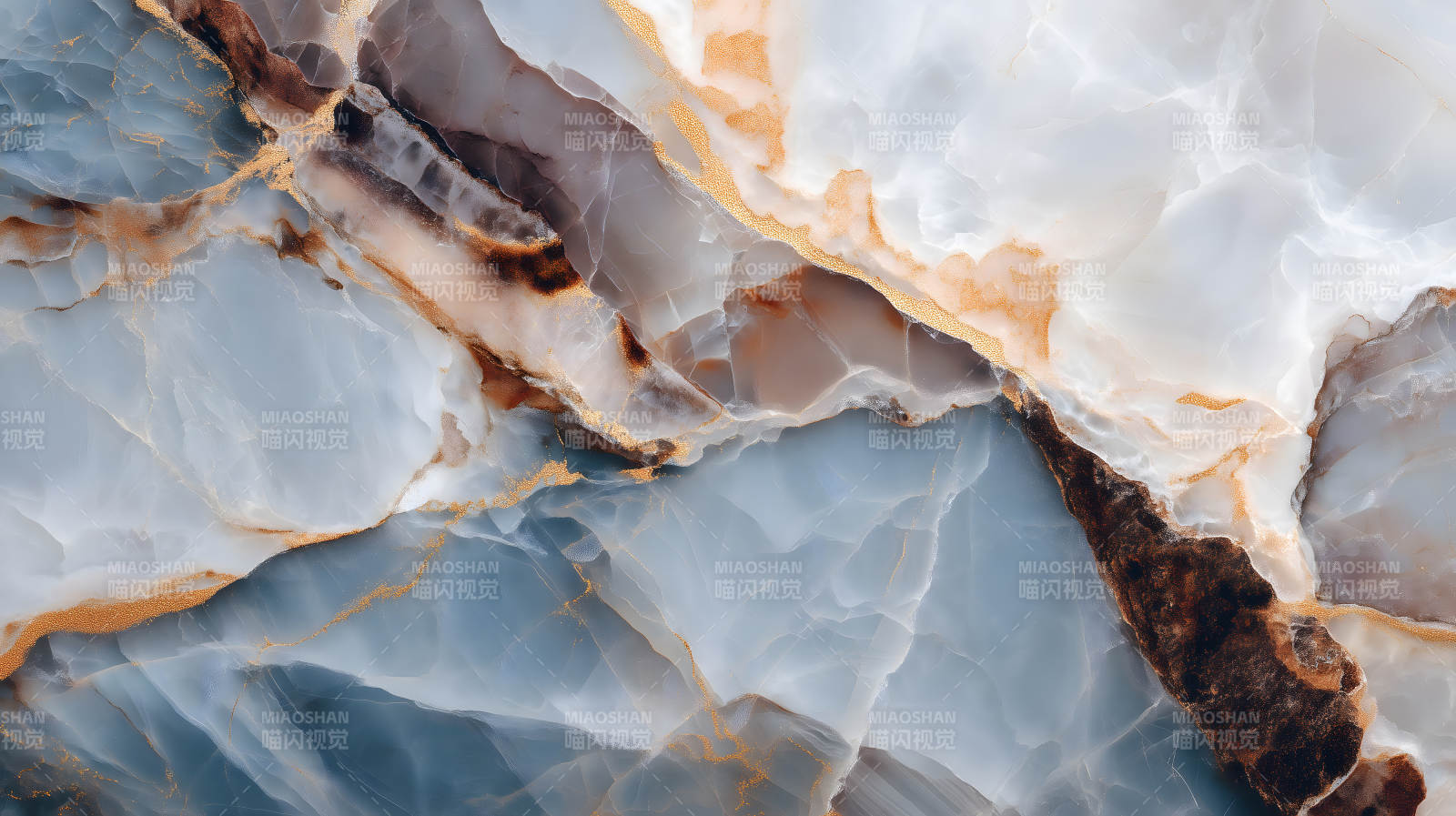 大理石纹理背景金线装饰-图片