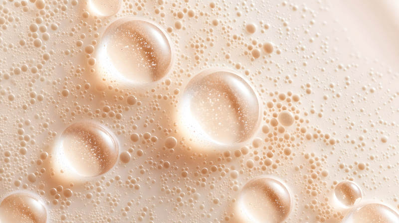 氣泡晶瑩細膩質感光影-圖片