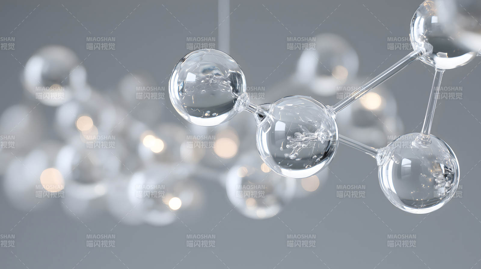 分子燈具的特寫鏡頭-圖片