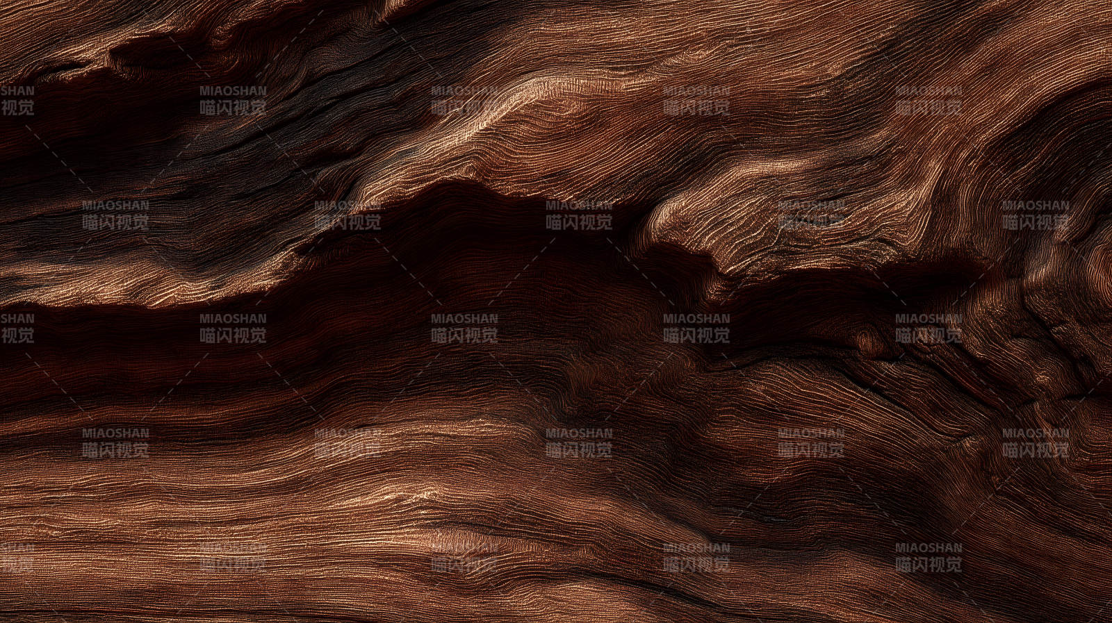木質(zhì)紋理質(zhì)感特寫深棕色-圖片