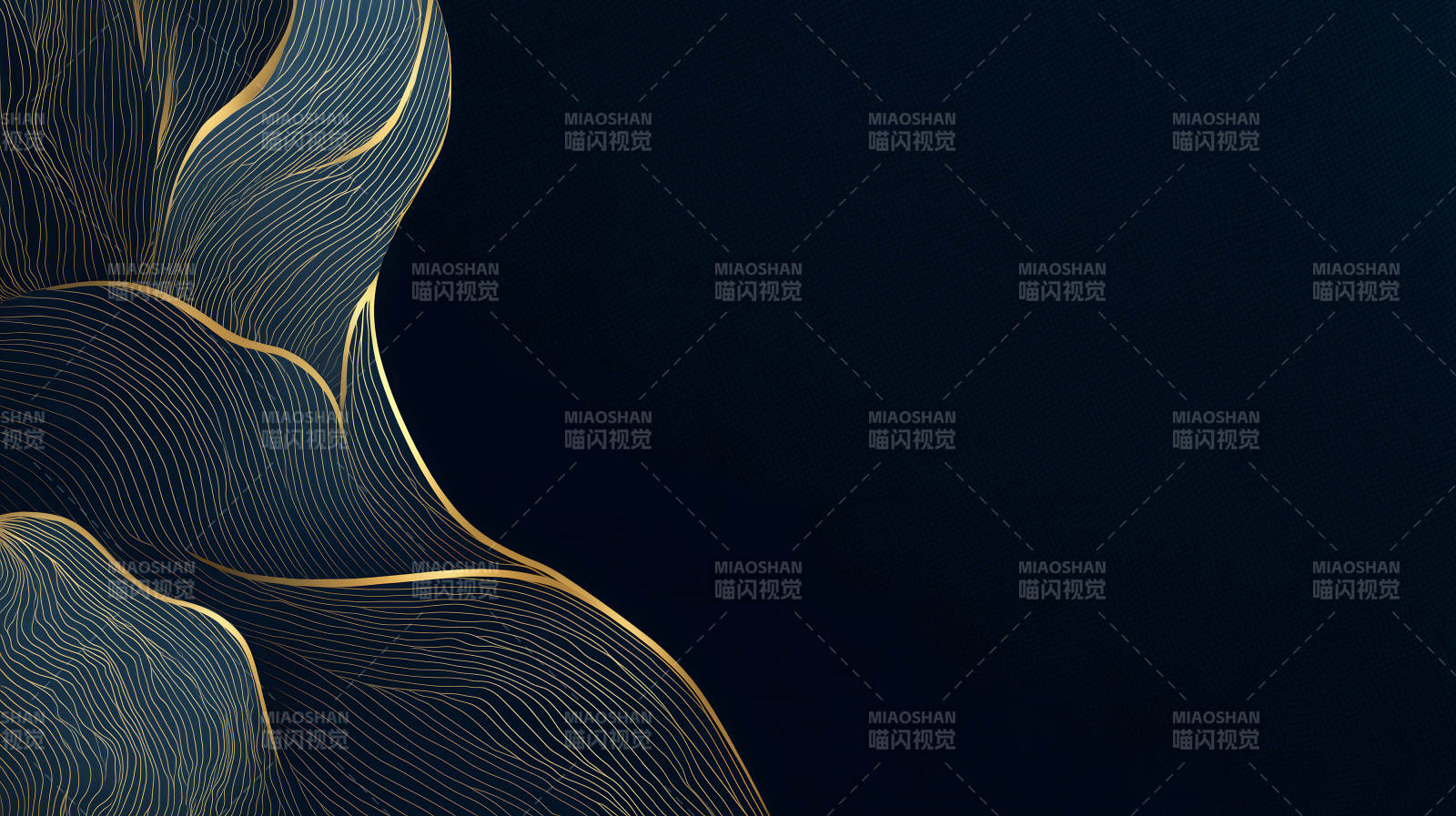 抽象线条背景金色纹理-图片