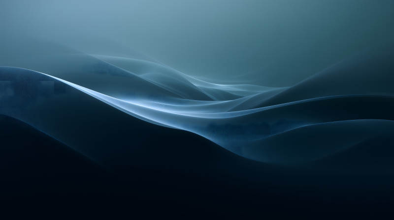 抽象的藍調波紋-圖片