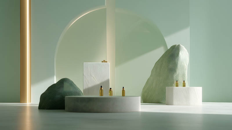 产品展示背景简约时尚风格-图片