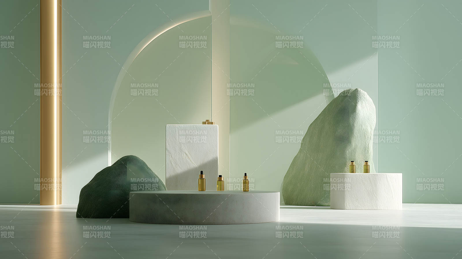 產品展示背景簡約時尚風格圖片