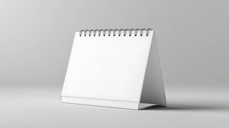 空白日历展示-图片