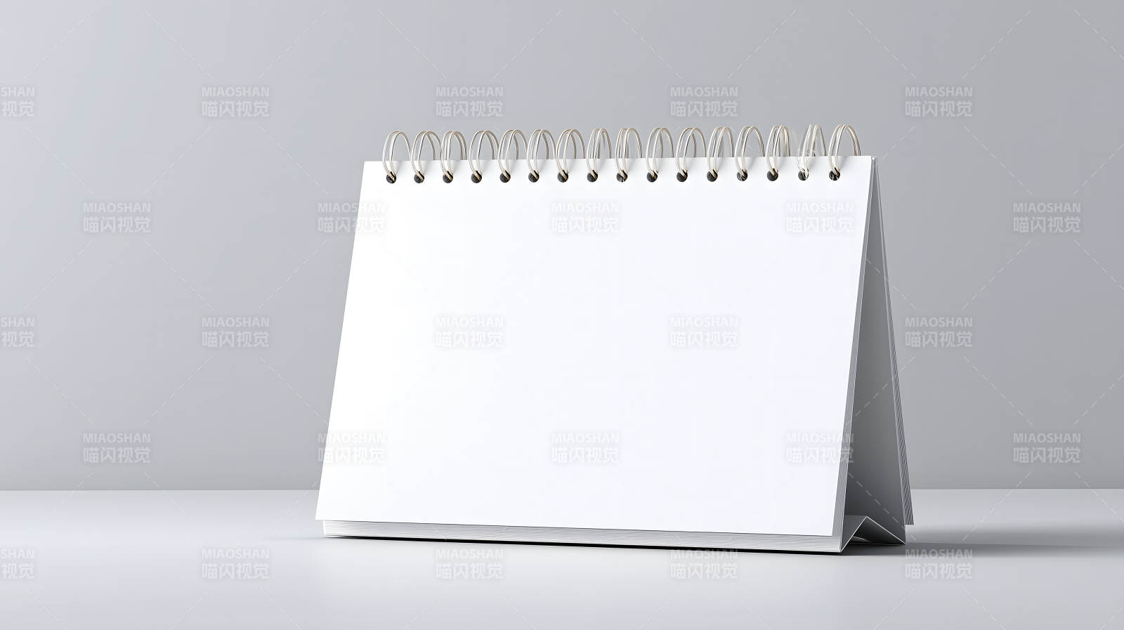 空白日歷展示近景特寫圖片