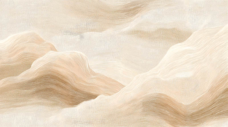 沙丘纹理的抽象风景画-图片