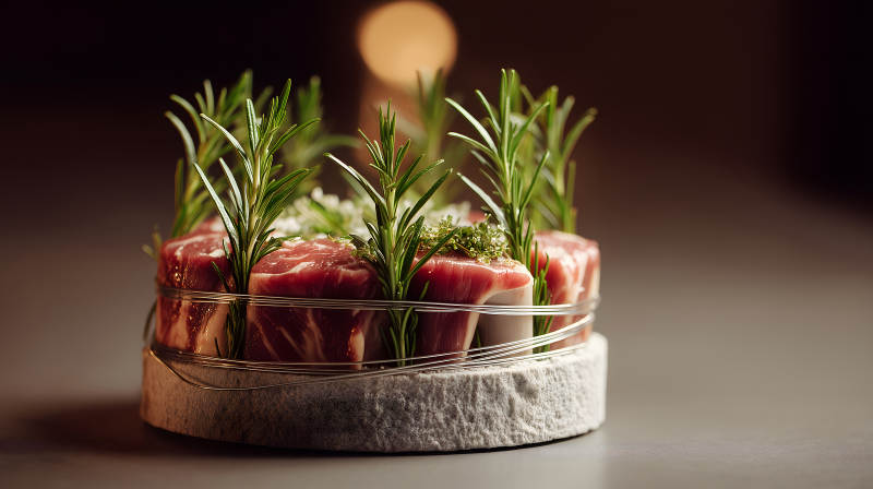 精致美食艺术摆盘-图片