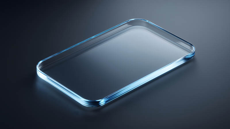 发光的玻璃板-图片