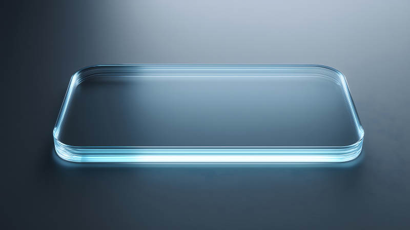 发光的长方形玻璃-图片