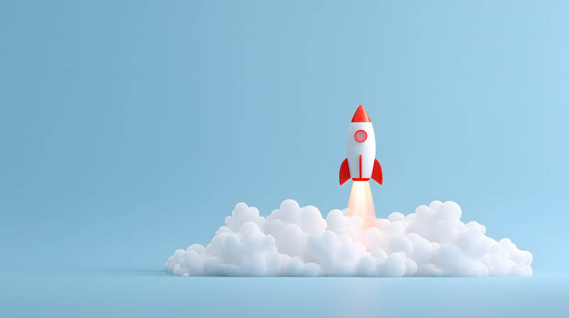 火箭發(fā)射升空啟動(dòng)新的篇章-圖片