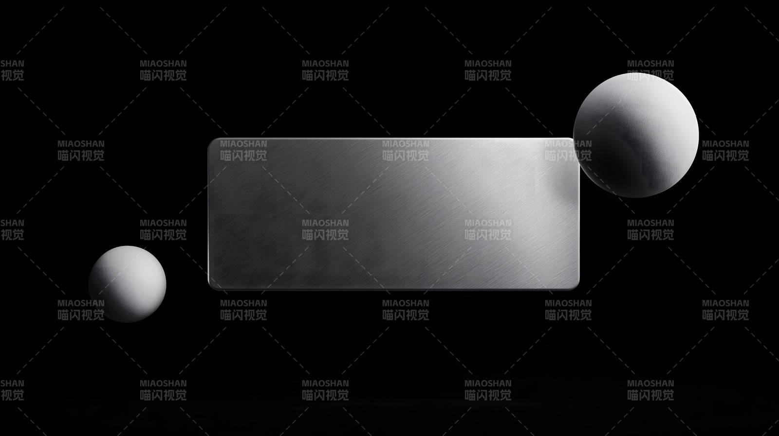 金屬板球體在黑色背景上-圖片