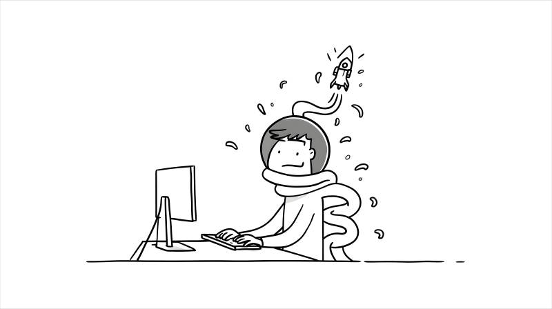 程序员发射火箭程序成功-图片