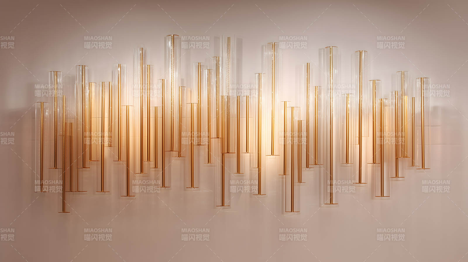 艺术墙面装饰灯具设计-图片