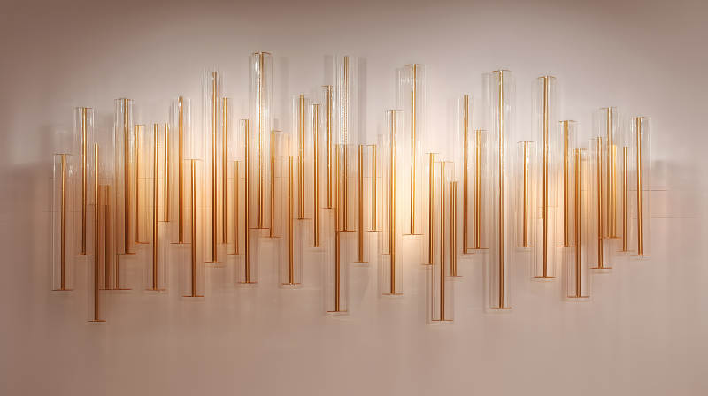 艺术墙面装饰灯具设计-图片