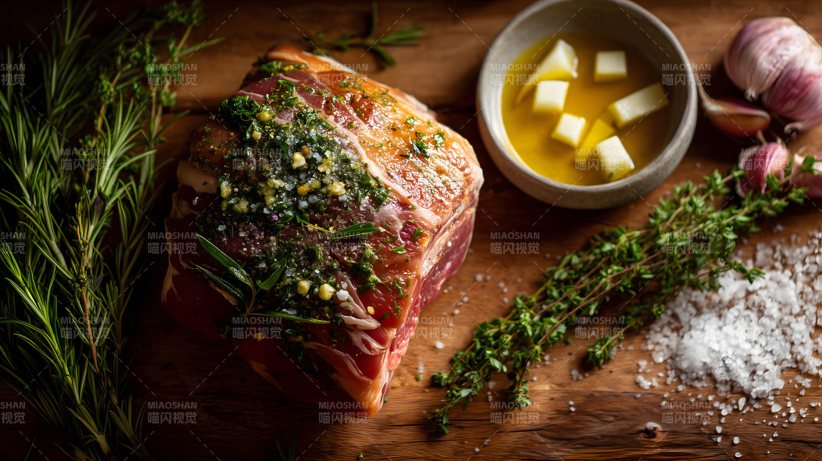 烤肉食材准备美味诱人-图片