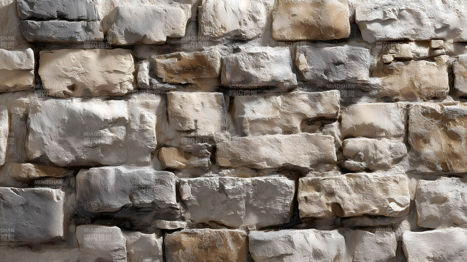 石墙砖块纹理细节-图片