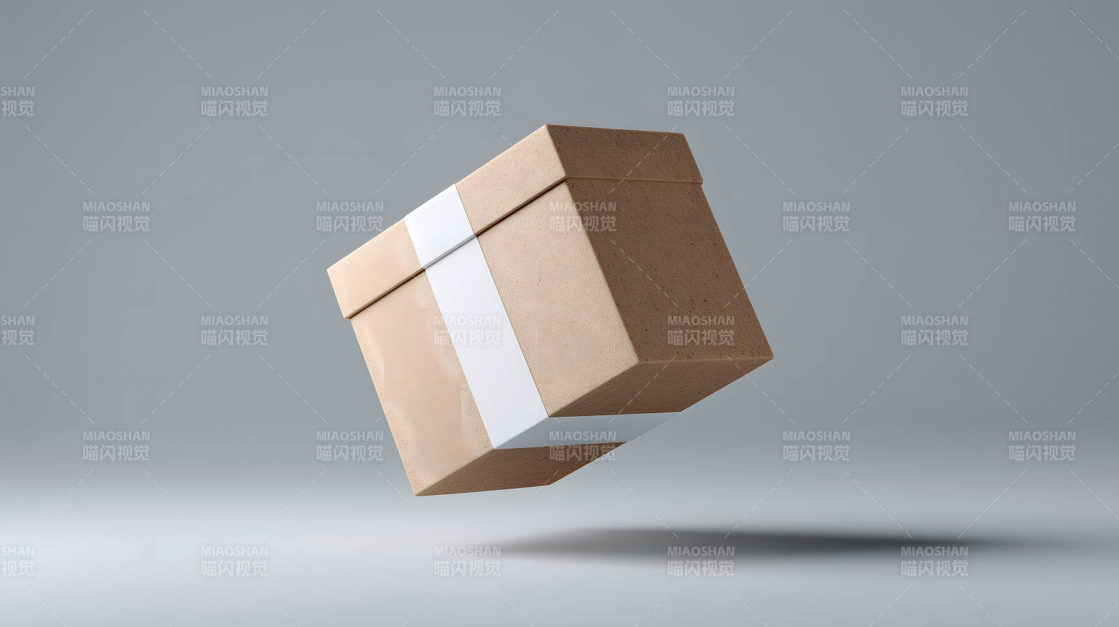 悬浮包装盒静谧氛围-图片