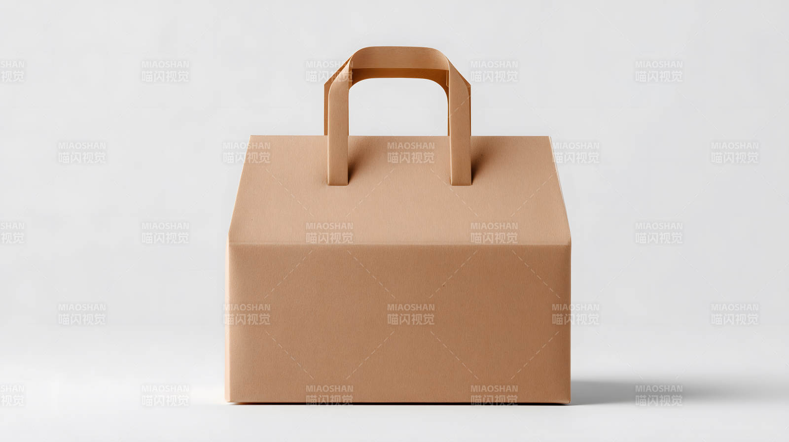 纸质手提盒简约设计-图片