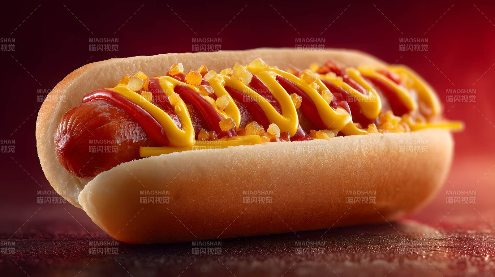 美味热狗特写诱人无比-图片