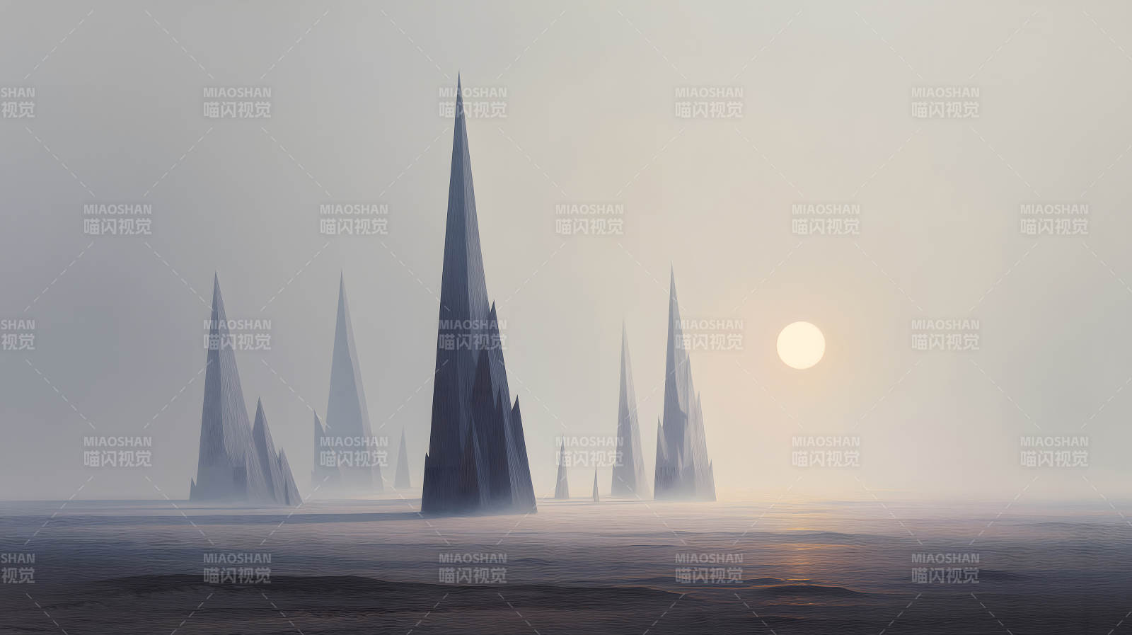 尖峰海域的夢(mèng)幻風(fēng)景-圖片