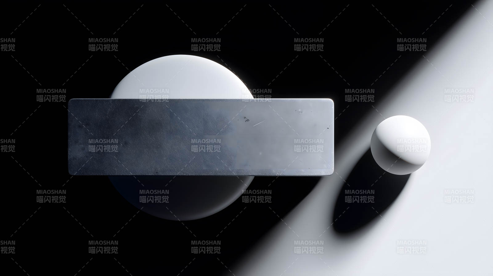 几何结构与光影对比的极简艺术-图片