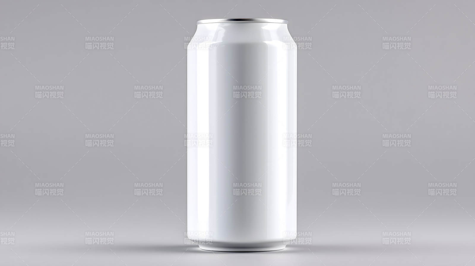 白色罐體產品展示簡潔干凈-圖片