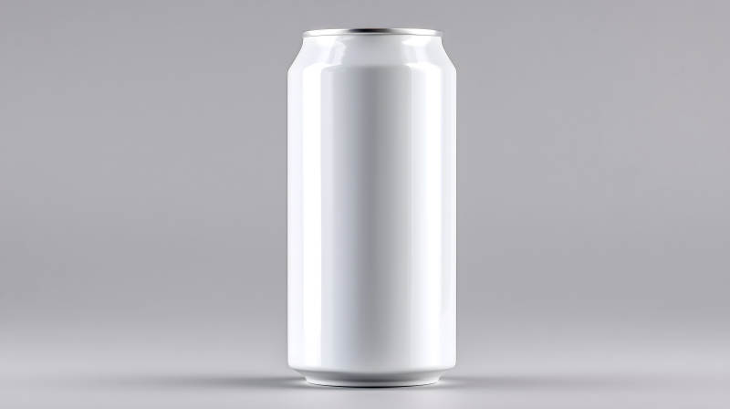 白色罐體產品展示簡潔干凈-圖片