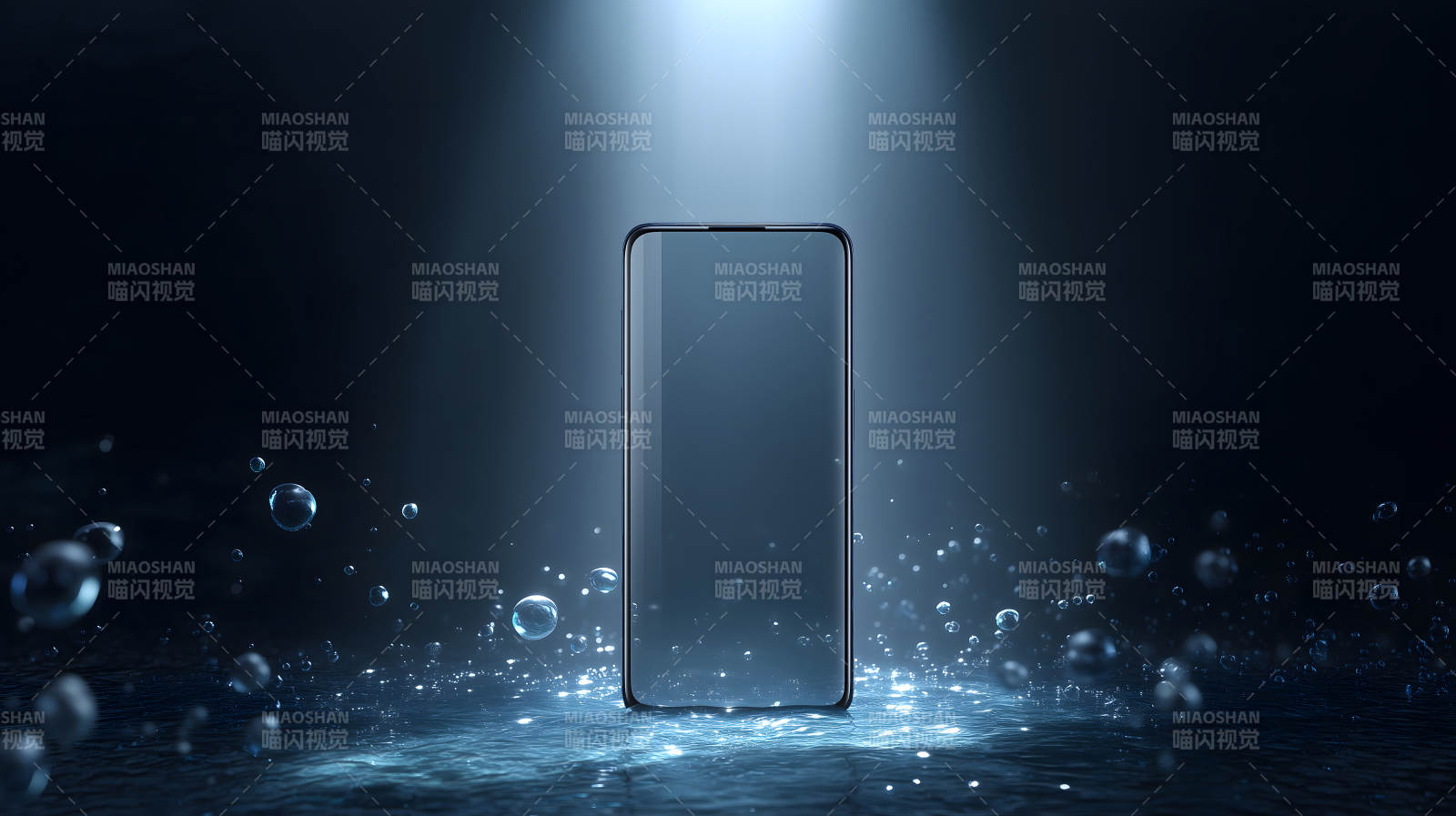 手機水下光線效果-圖片