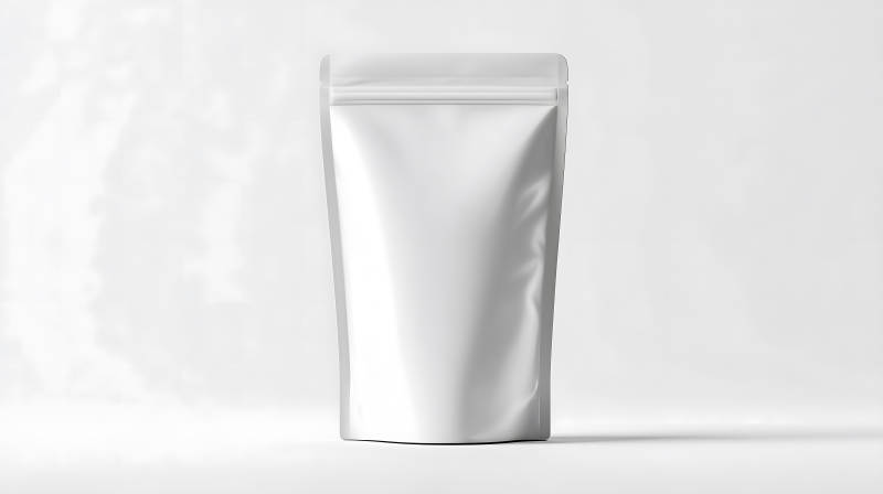 白色包裝袋的特寫鏡頭-圖片