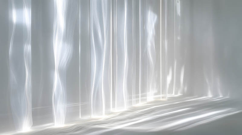 光影交織下的抽象空間-圖片