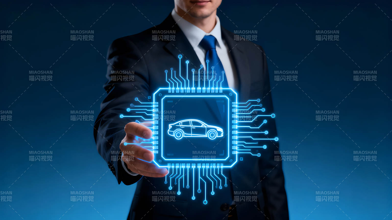 智能汽車科技創新未來-圖片