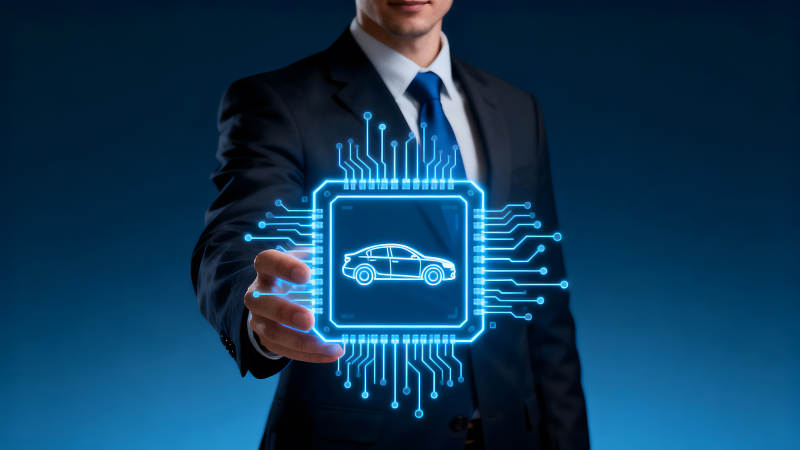 智能汽車科技創新未來-圖片