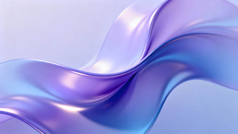 抽象的紫色流动感-图片