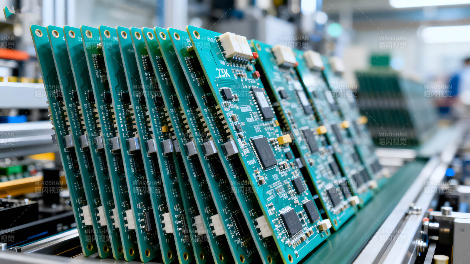 電路板生產(chǎn)流水線-圖片