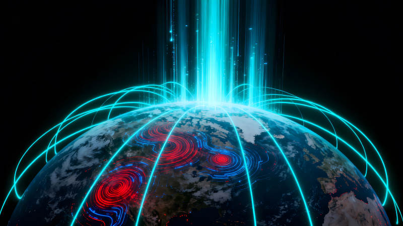 地球互联网络科技未来感-图片